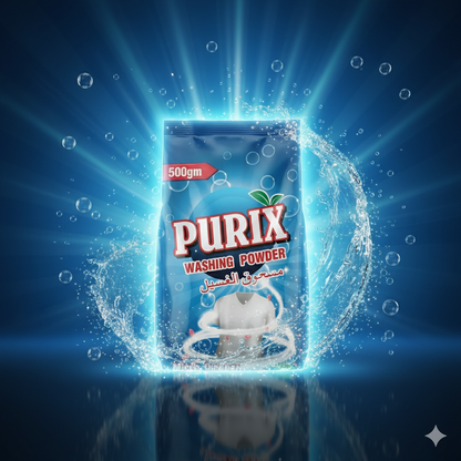 PURIX Washing Powder – Micro Cleaner for Powerful Stain Removal