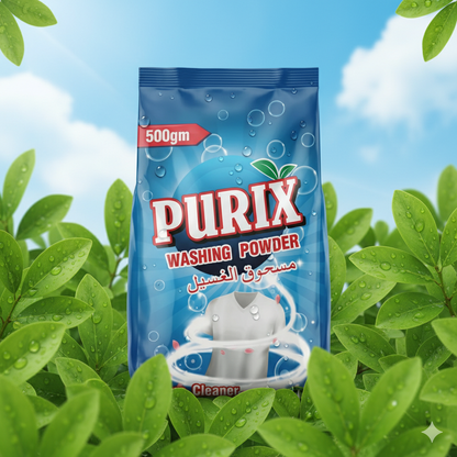 PURIX Washing Powder – Micro Cleaner for Powerful Stain Removal