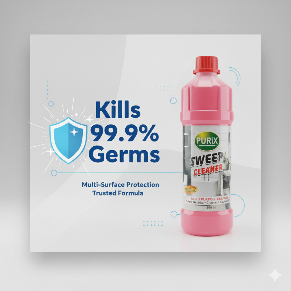 PURiX Sweep Multi-Purpose Floor Cleaner – Anti-Bacterial Formula