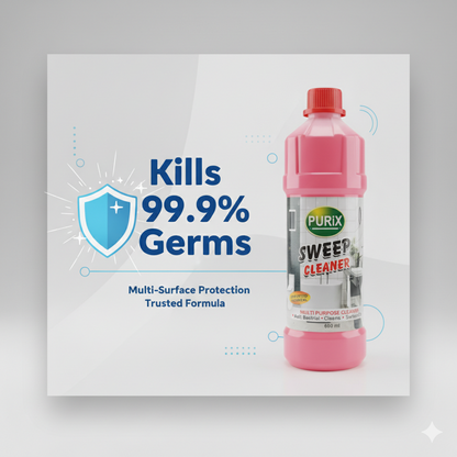 PURiX Sweep Multi-Purpose Floor Cleaner – Anti-Bacterial Formula