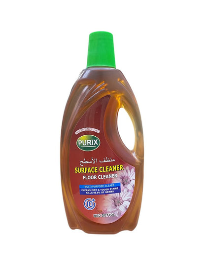 PURIX Surface Cleaner – Multi-Purpose Floor Cleaner with Germ Protection (Red Dettol)