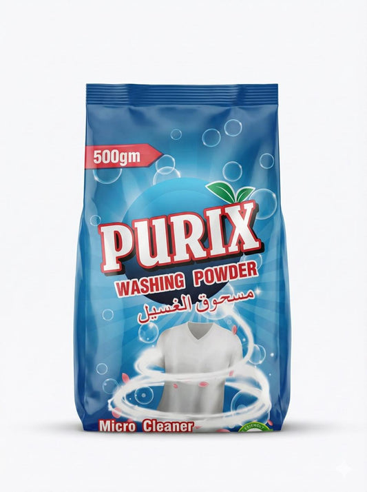 PURIX Washing Powder – Micro Cleaner for Powerful Stain Removal